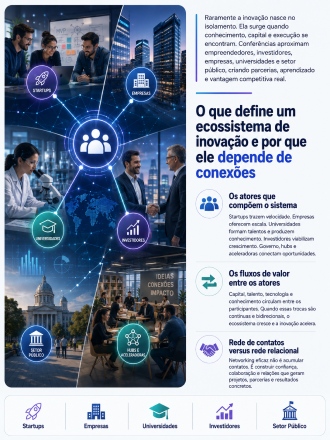 Ecossistemas de inovação e networking